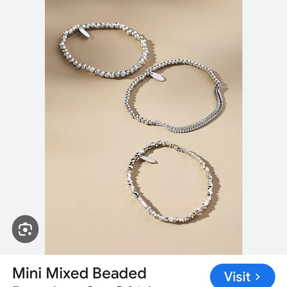 ISO these silver bracelets from anthropologie